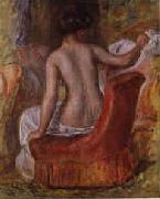 Pierre Renoir Nude in an Armchair oil painting